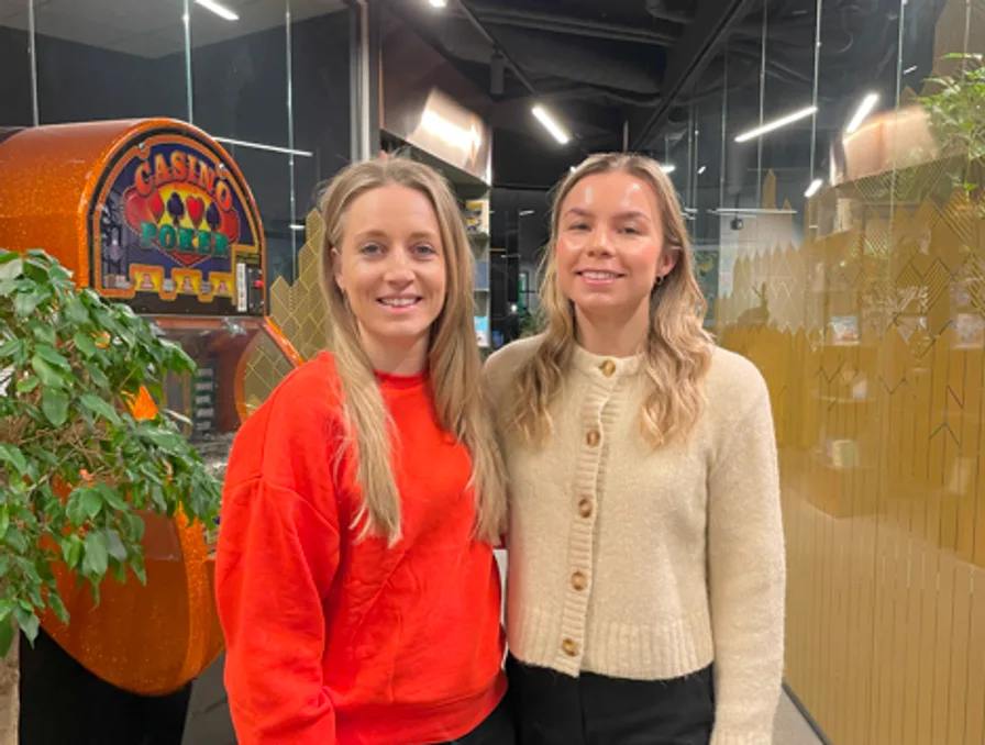 Oda Vinge og Susanne Sekkesaeter